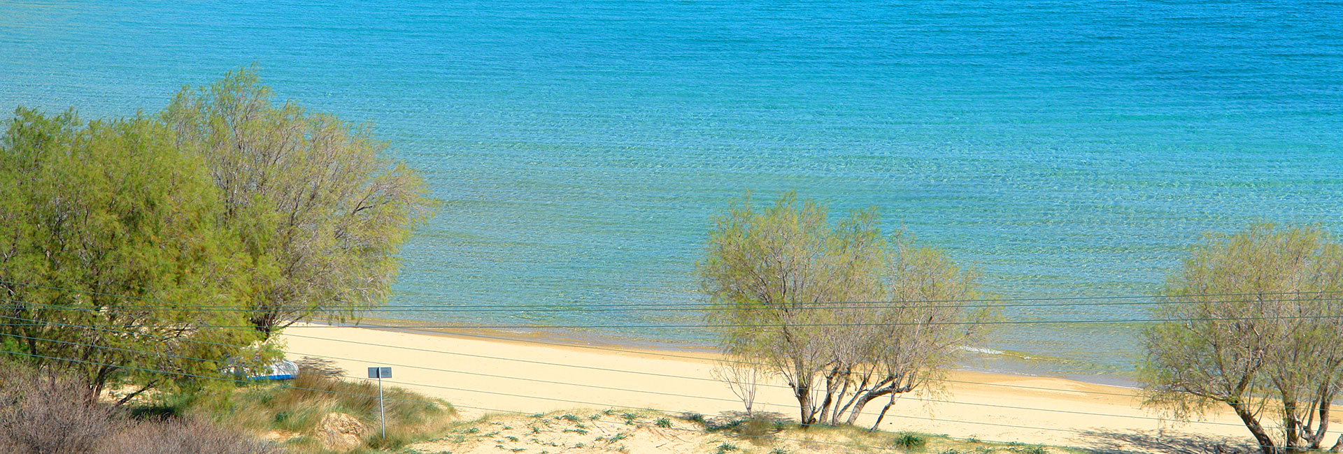 Sandy beach at Serifos